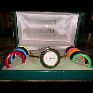 Gucci Change Bezel Quartz Vintage Watch